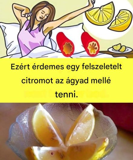 Hogyan javíthatja légzőszervi egészségét egy felszeletelt citrom elhelyezése az ágy mellett?