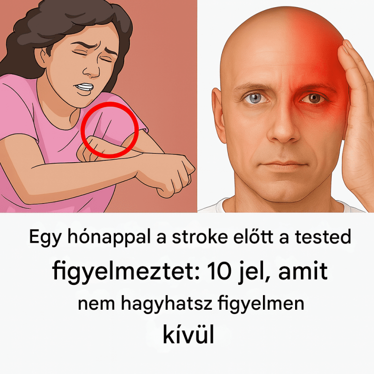 Egy hónappal a stroke előtt a tested figyelmeztet: 10 étel, amit kerülnöd kell
