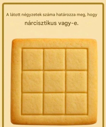 A látott négyzetek száma határozza meg, hogy nárcisztikus vagy-e