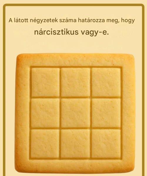 A látott négyzetek száma határozza meg, hogy nárcisztikus vagy-e