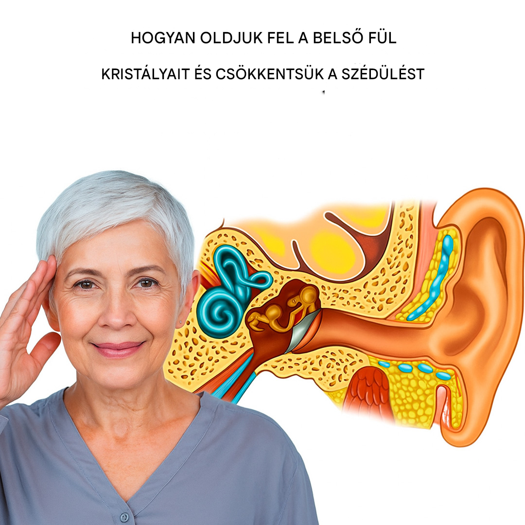 Hogyan lehet megszabadulni a belső fül kristályaitól és csökkenteni a szédülést