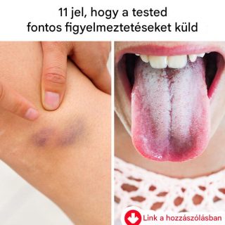 11 jel, hogy a tested fontos figyelmeztetéseket küld