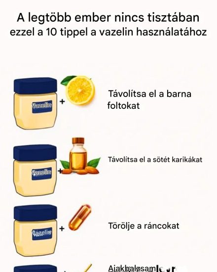 10 tipp a vazelin használatához