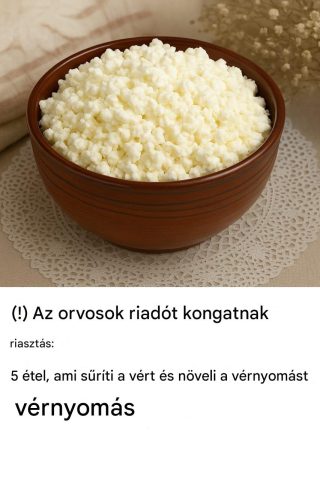 Az orvosok riadót fújnak: 5 étel, ami besűríti a vért és emeli a vérnyomást