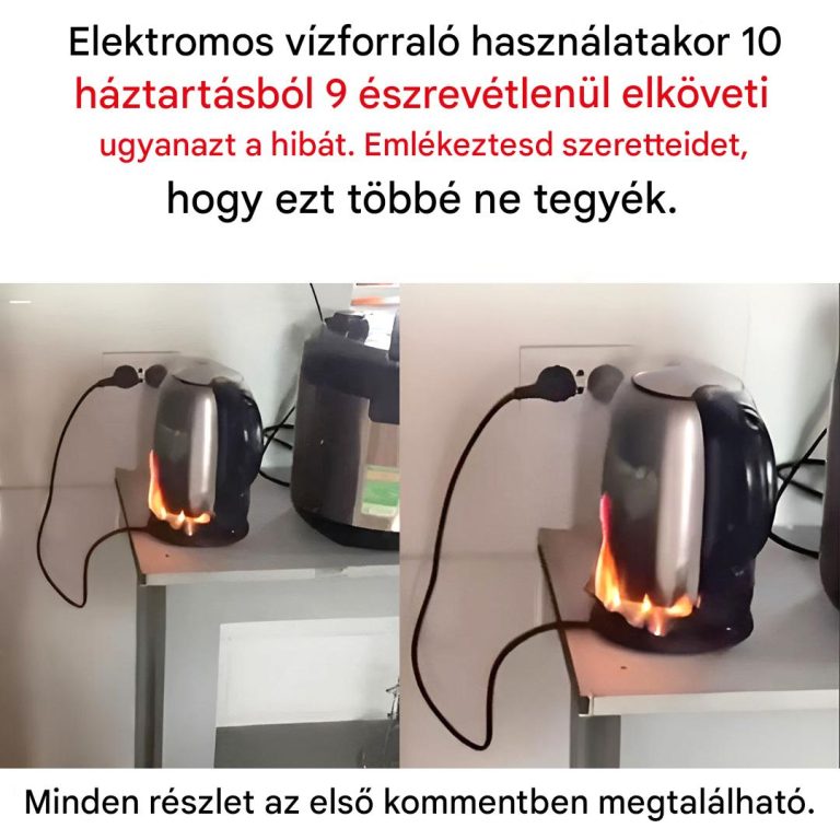 Valószínűleg te is egyike vagy annak a 9 háztartásnak a 10-ből, amelyik ezt a hibát követi el az elektromos vízforralójával.