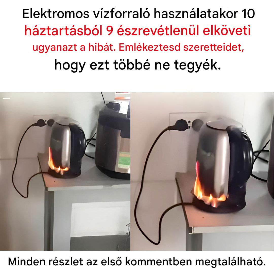 Valószínűleg te is egyike vagy annak a 9 háztartásnak a 10-ből, amelyik ezt a hibát követi el az elektromos vízforralójával.