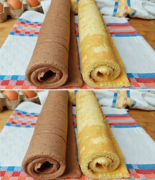 Egy bevált recept a tökéletes SÖTÉT és VILÁGOS piskótához, egy soha el nem szakadó tekercshez