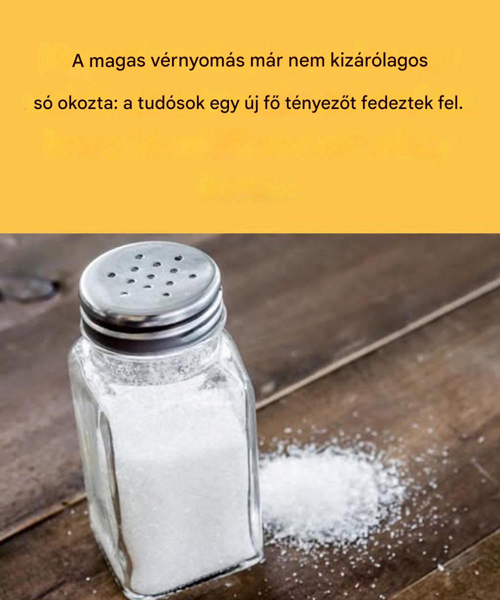 A magas vérnyomásnak új bűnöse van.