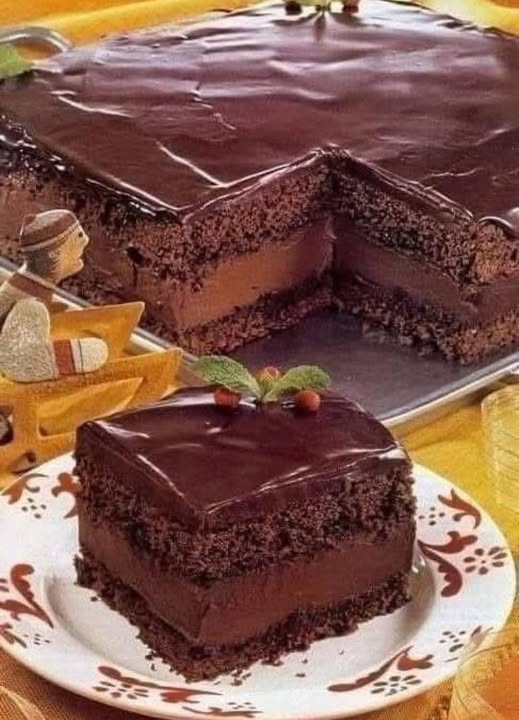 Dekadens csokoládé réteges torta recept