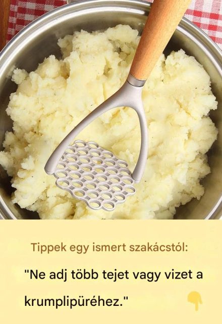 A krémes és finom krumplipüré legjobban őrzött titka (NEM tej!)
