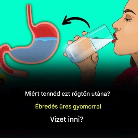 Miért kell vizet inni éhgyomorra, közvetlenül ébredés után?