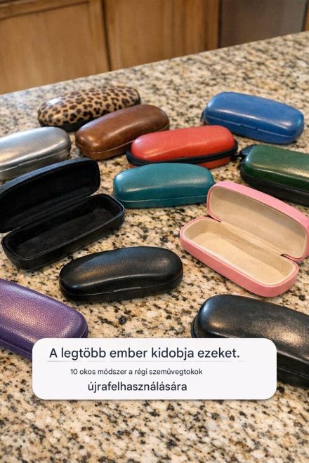 A legtöbb ember ezeket kidobja. 10 okos módszer a régi szemüvegtokok újrahasznosítására