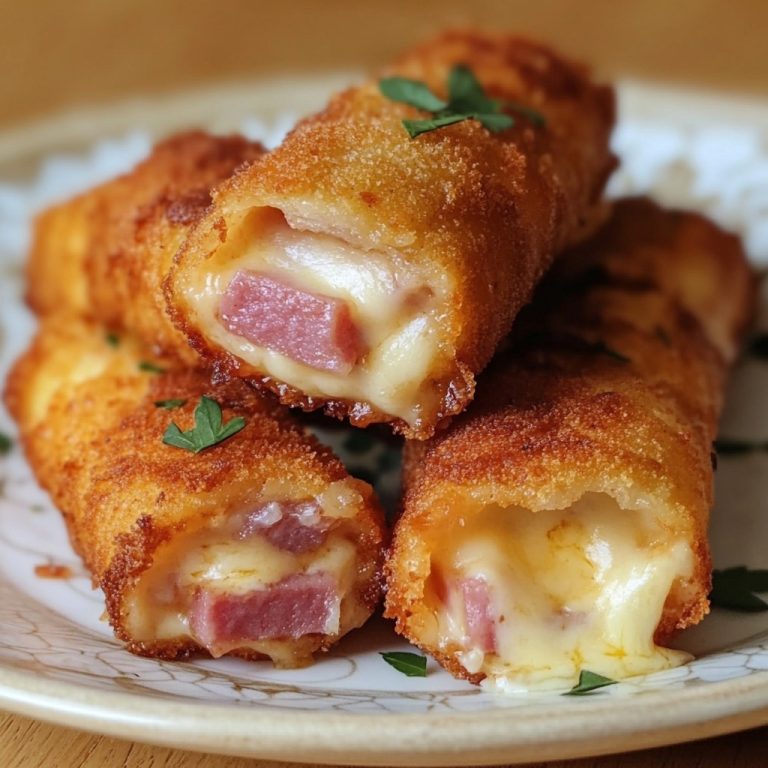 Serrano sonkás krokettek