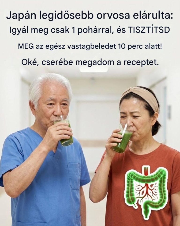 Japán gyümölcslé a vastagbél méregtelenítésére és a puffadás csökkentésére.