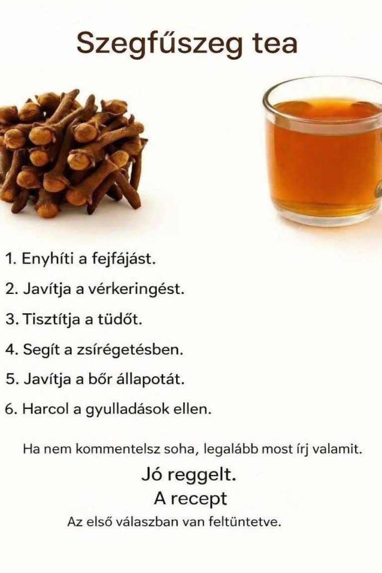 A fűszeres gőz kitisztítja az orrmelléküregeket. A meleg gyengéden körülöleli a gyomrot. De friss lehelet vár.