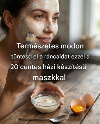 Töröld el a ráncaidat természetesen ezzel a 20 centes házi készítésű maszkkal (link a hozzászólásokban)