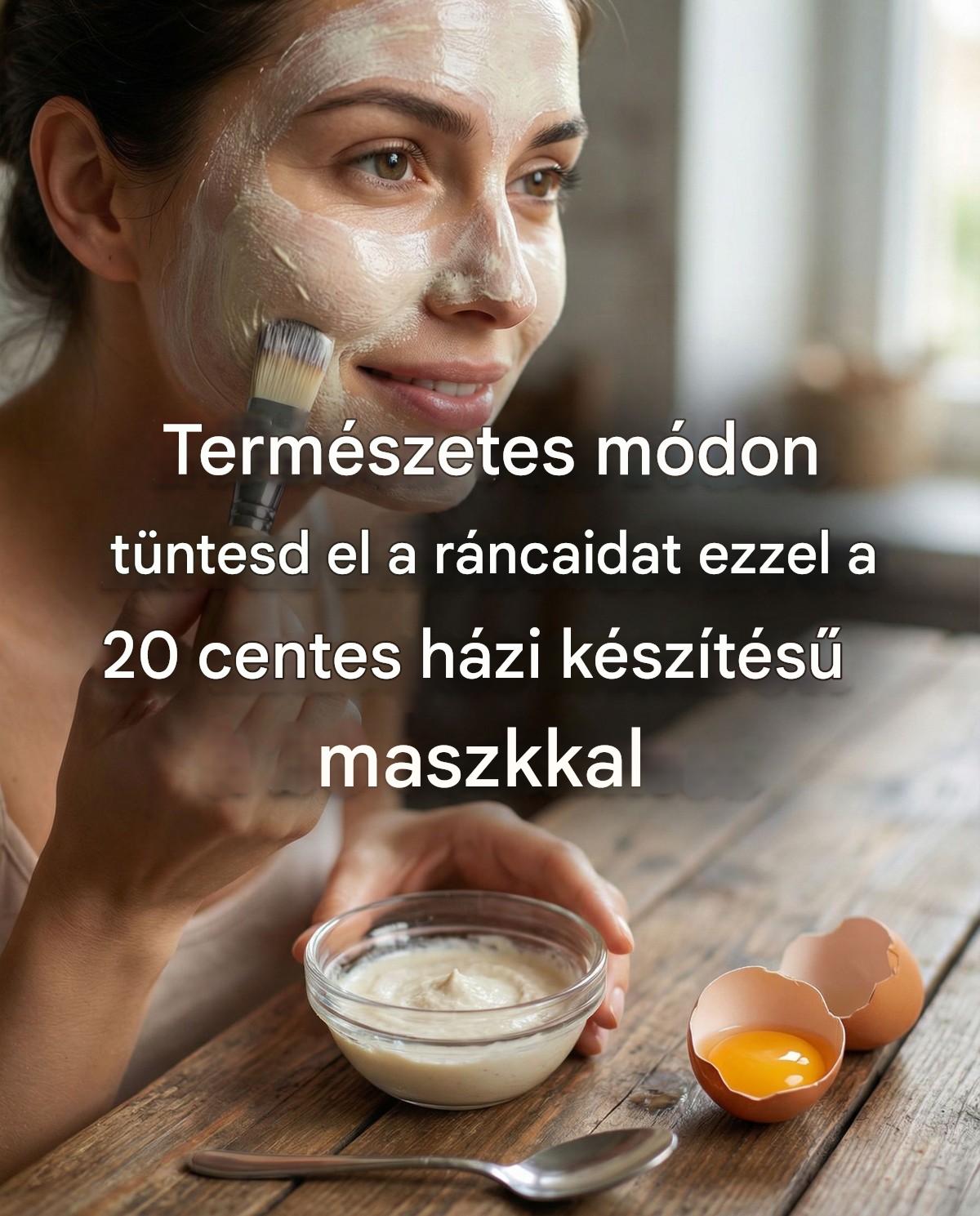 Töröld el a ráncaidat természetesen ezzel a 20 centes házi készítésű maszkkal (link a hozzászólásokban)