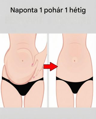 Naponta egy pohárral 1 héten keresztül a lapos hasért (link a hozzászólásokban)
