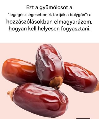 Datolya: a legegészségesebb gyümölcs ezen a bolygón, amely számos betegséget gyógyíthat