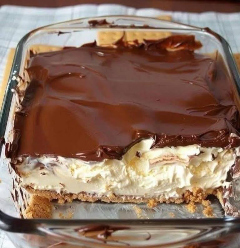 Sütés Nélküli Mogyoróvaj Eclair Torta – Krémes, Édes és Ellenállhatatlan