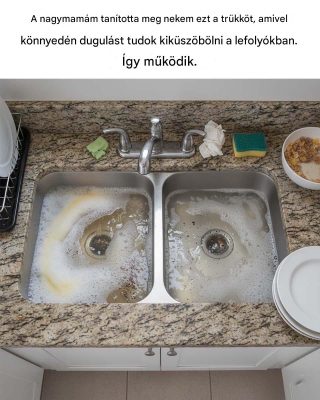 Trükkök a konyhai lefolyó dugulásának megszüntetéséhez