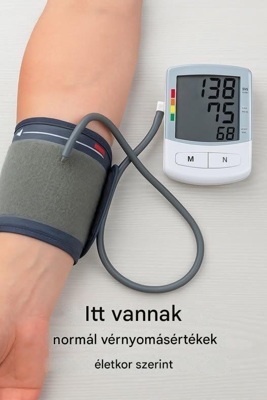 Mik a normális vérnyomásértékek?