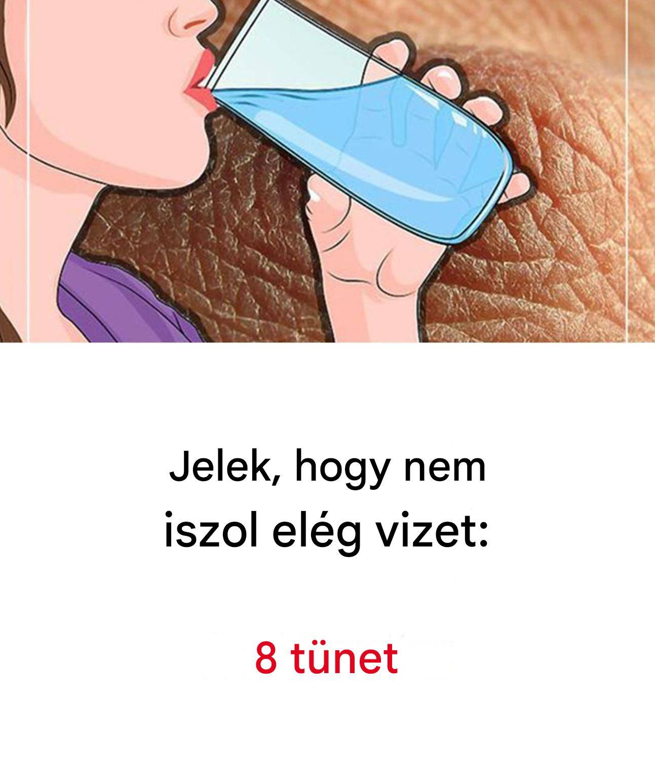 Mi történik a testedben, ha nem iszol elég vizet