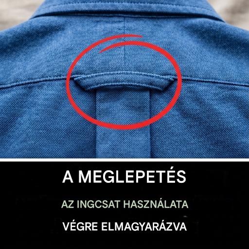 A titok a pólód hátuljára varrt kis hurok mögött