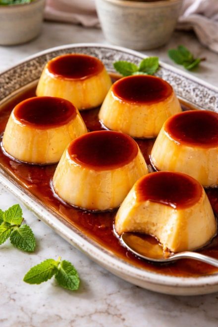 Kukoricakeményítős flan