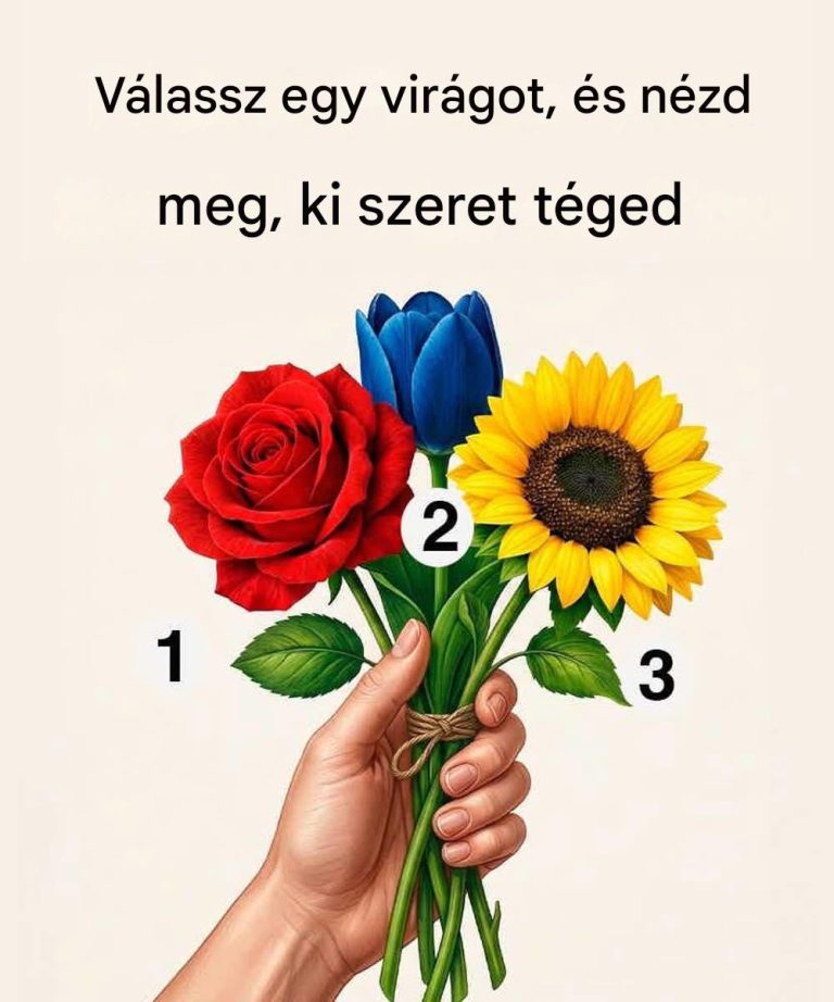 Válassz egy virágot, és nézd meg, ki szeret téged