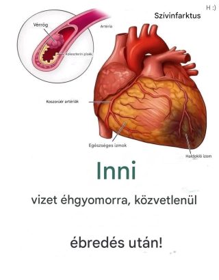 Tudtad, hogy az üres gyomorra történő vízivás káros lehet… lásd még: meztelenül