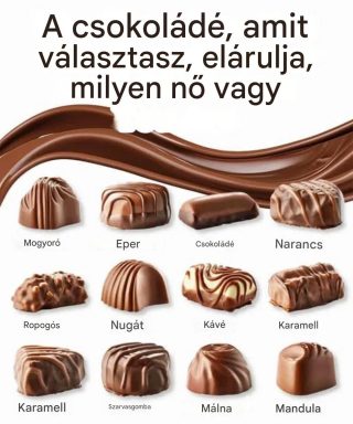 A csokoládé, amit választasz, elárulja, milyen nő vagy