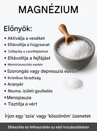 Miért kell minden nap magnéziumot szednie: Előnyök, Felhasználás és Egészségügyi Hatás