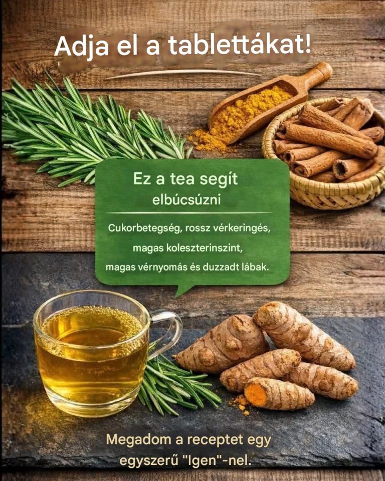 Dobd el a tabletták tea receptjét