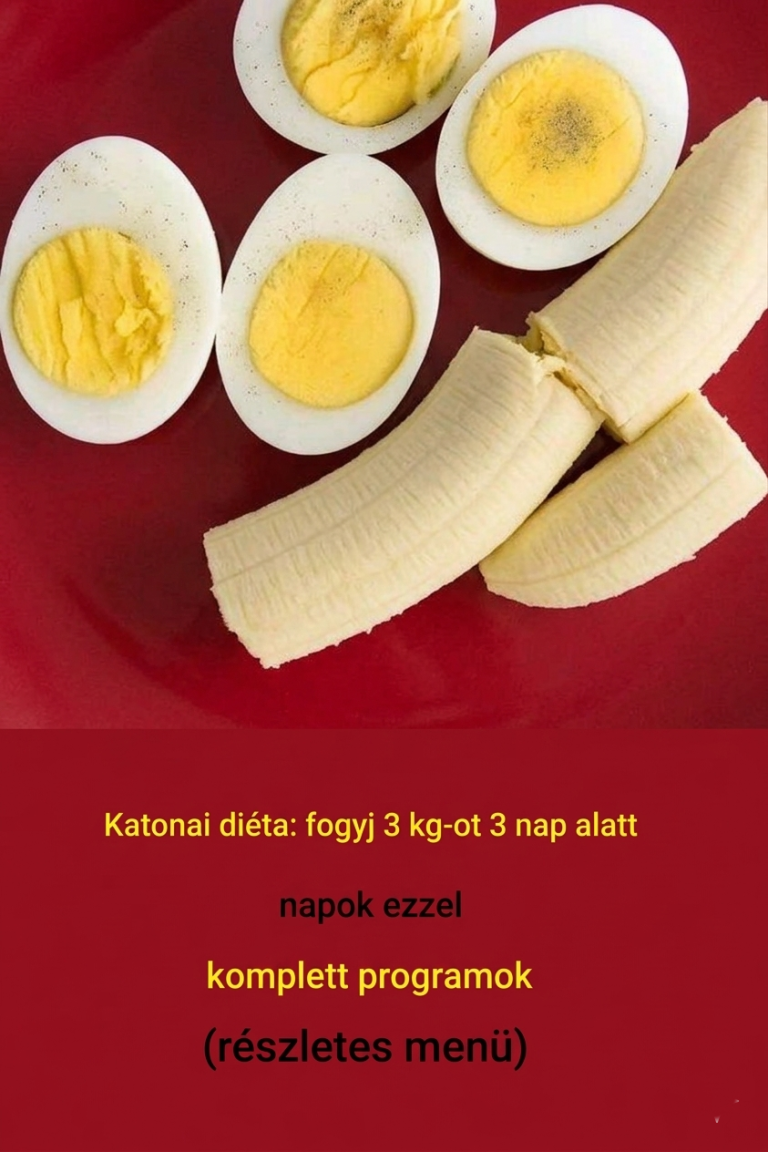 Katonai diéta: gyorsan fogyj mindössze 3 nap alatt