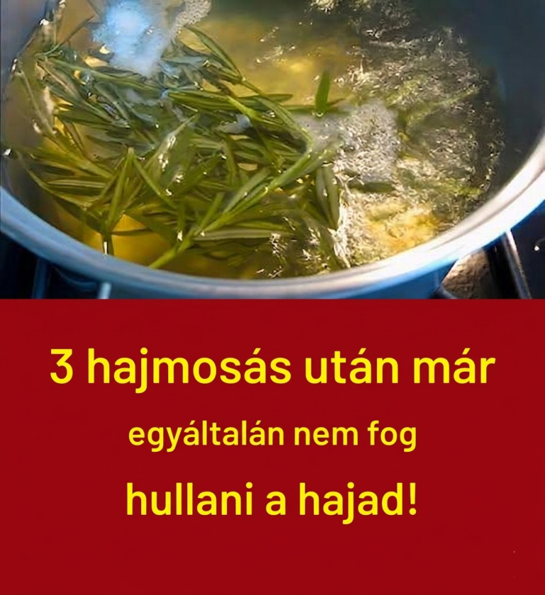 Forrald fel ezt a növényt, majd mosd meg vele a fejed! 3 hajmosás után A HAJAD EGYÁLTALÁN NEM FOG HULLNI! Ez a csillagok titka!