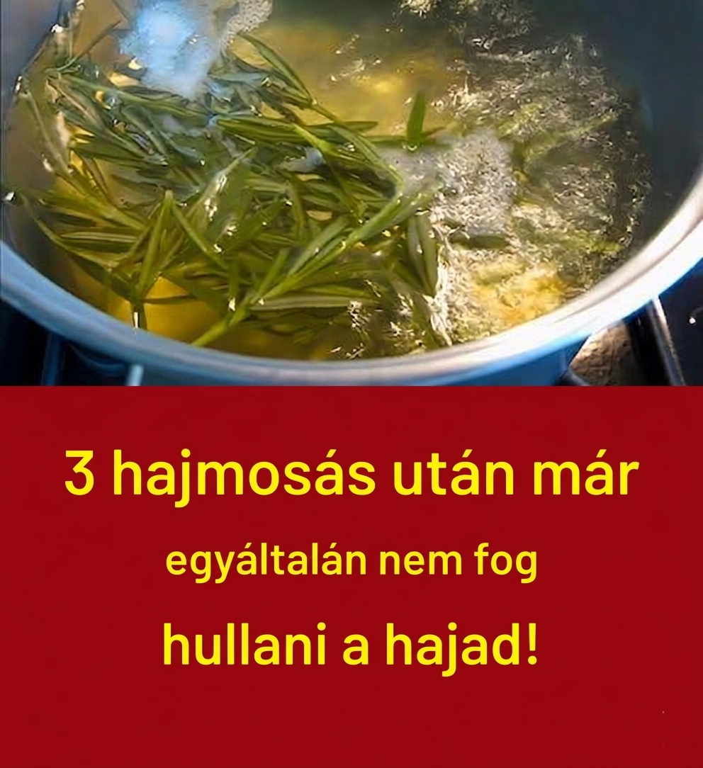Forrald fel ezt a növényt, majd mosd meg vele a fejed! 3 hajmosás után A HAJAD EGYÁLTALÁN NEM FOG HULLNI! Ez a csillagok titka!