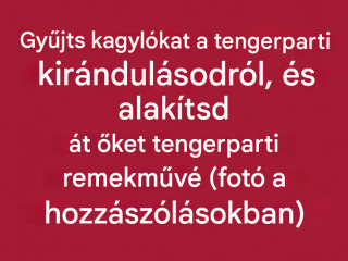 Gyűjts össze kagylókat a tengerparti kirándulásodról, és alakítsd át őket gyönyörű tengerparti dekorációvá.
