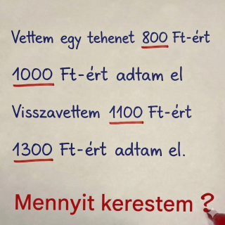 Teszt: Vettem egy tehenet 800 Ft-ért.