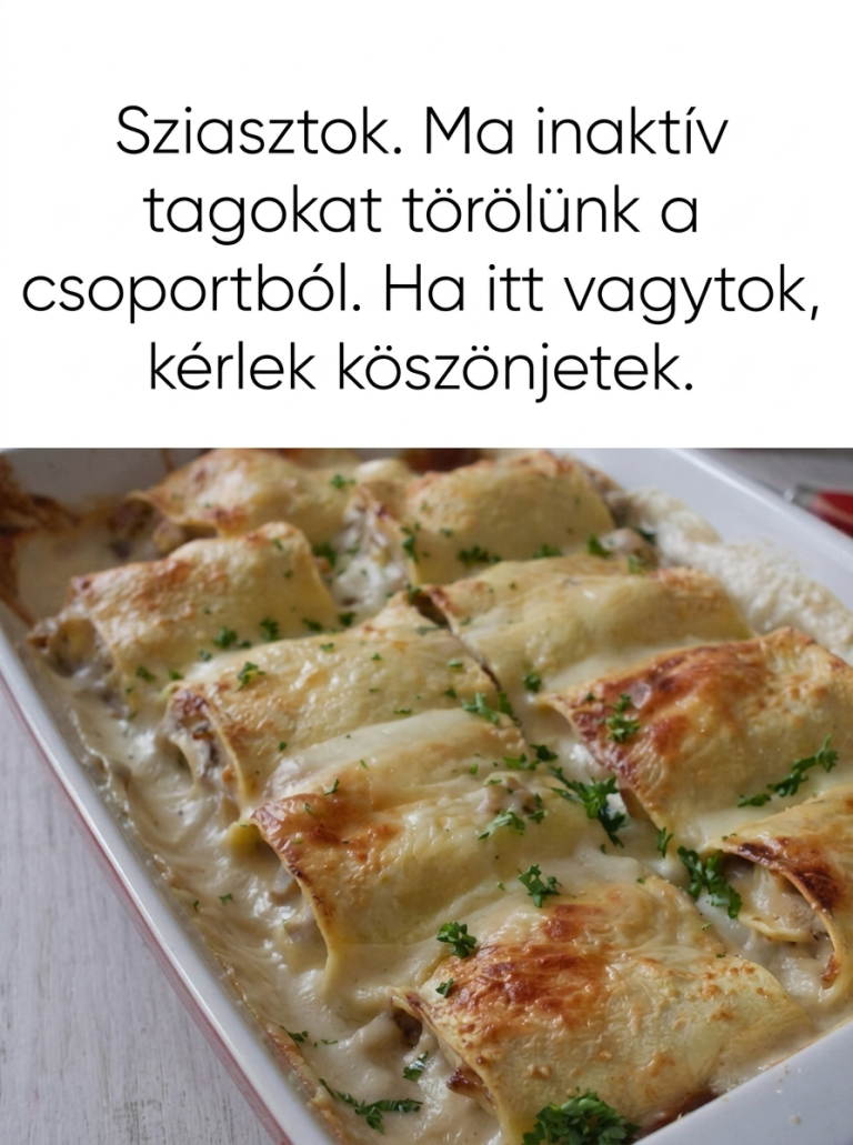 Sziasztok. Ma inaktív tagokat törölünk a csoportból. Ha itt vagytok, kérlek köszönjetek.