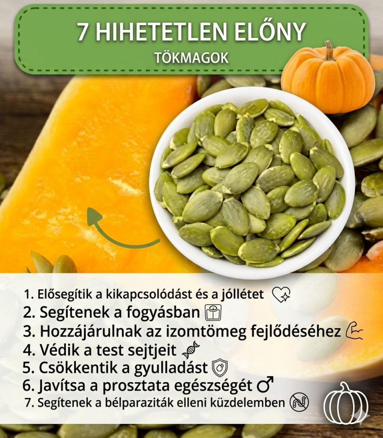 A tökmag ereje: Természetes megoldás a prosztata egészségéért és a vitalitásért 🎃
