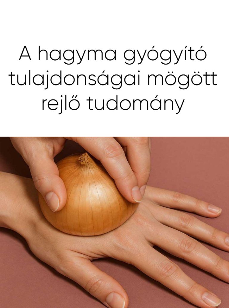 A hagyma gyógyító tulajdonságai mögött rejlő tudomány