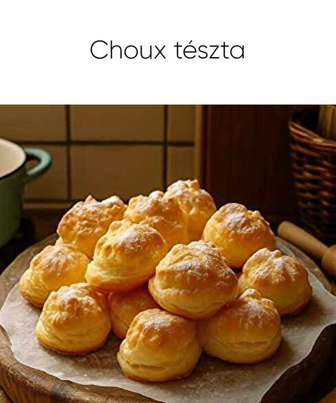 Choux tészta