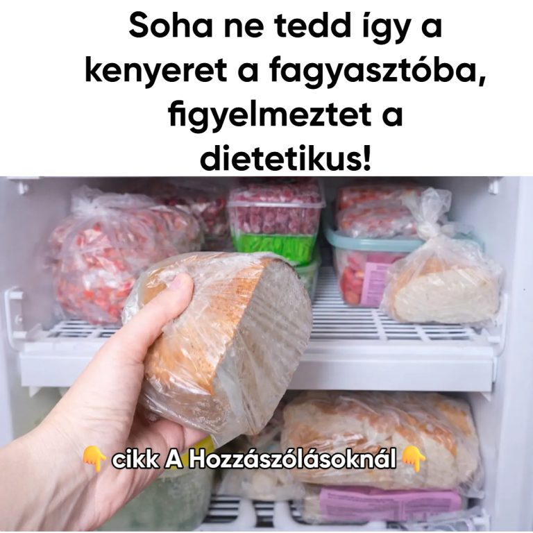 Soha ne tedd így a kenyeret a fagyasztóba, figyelmeztet a dietetikus!