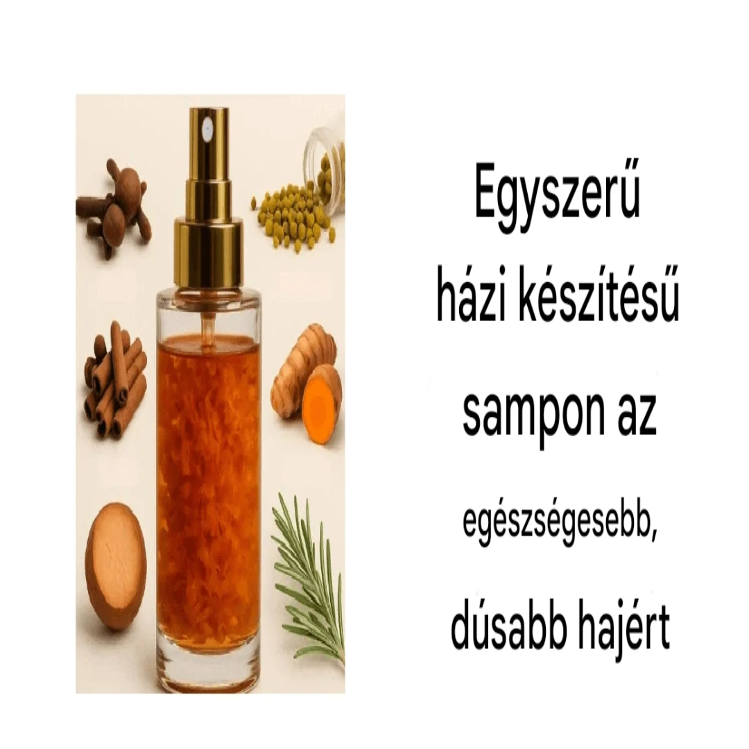 Egyszerű házi készítésű sampon az egészségesebb, dúsabb hajért