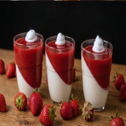 Epres panna cotta