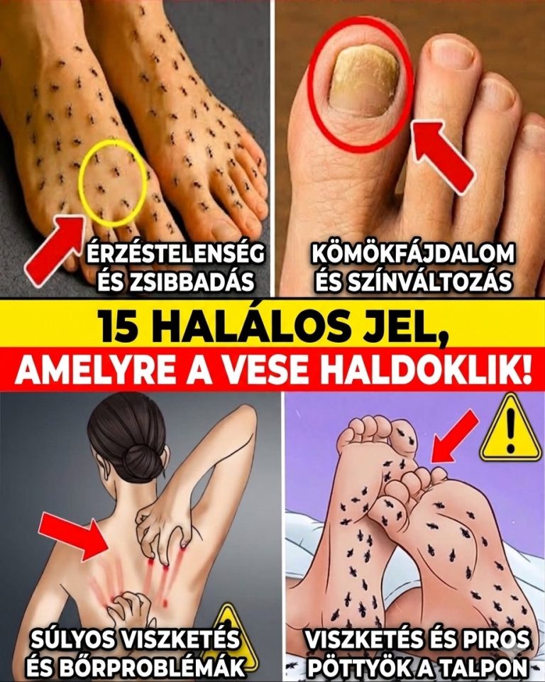 15 halálos vesebetegségre utaló jel, amit a legtöbb ember figyelmen kívül hagy, amíg túl késő nem lesz (Lásd észre őket időben – Mentsd meg a veséidet)