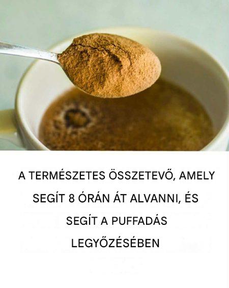 Természetes összetevő, amely segít átaludni az éjszakát és fokozza a zsírégetést