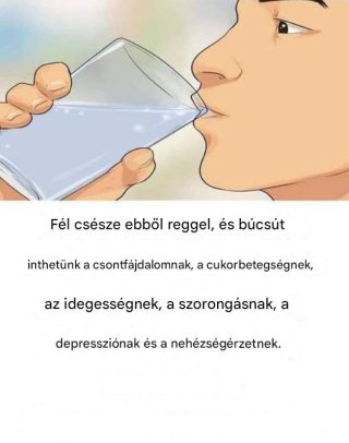 Két kanál reggel, és örökké hálás leszel nekem. A recept az első hozzászólásban található…