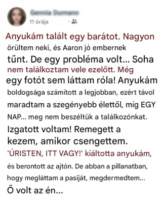 Az anyám férjhez ment…